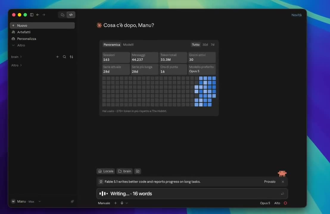 HearFlow dictation in Claude